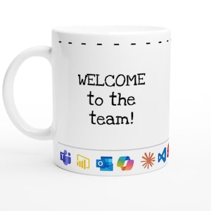 Welcome to the Team Mug, Funny Office Coworker Gift, Tech Developer Coffee Mug