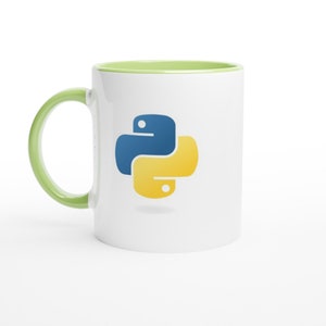 Python Programming Mug | 11oz Ceramic Mug Ceramic Green