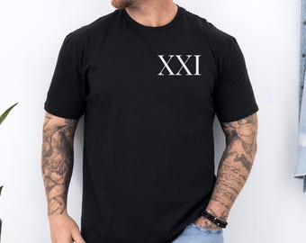 21st Birthday Gifts for Him, 21st Birthday Gift For Guys, 21 Years Old Birthday Shirt, 21st Bday Tee Mens, 21st Birthday Shirt For Boys