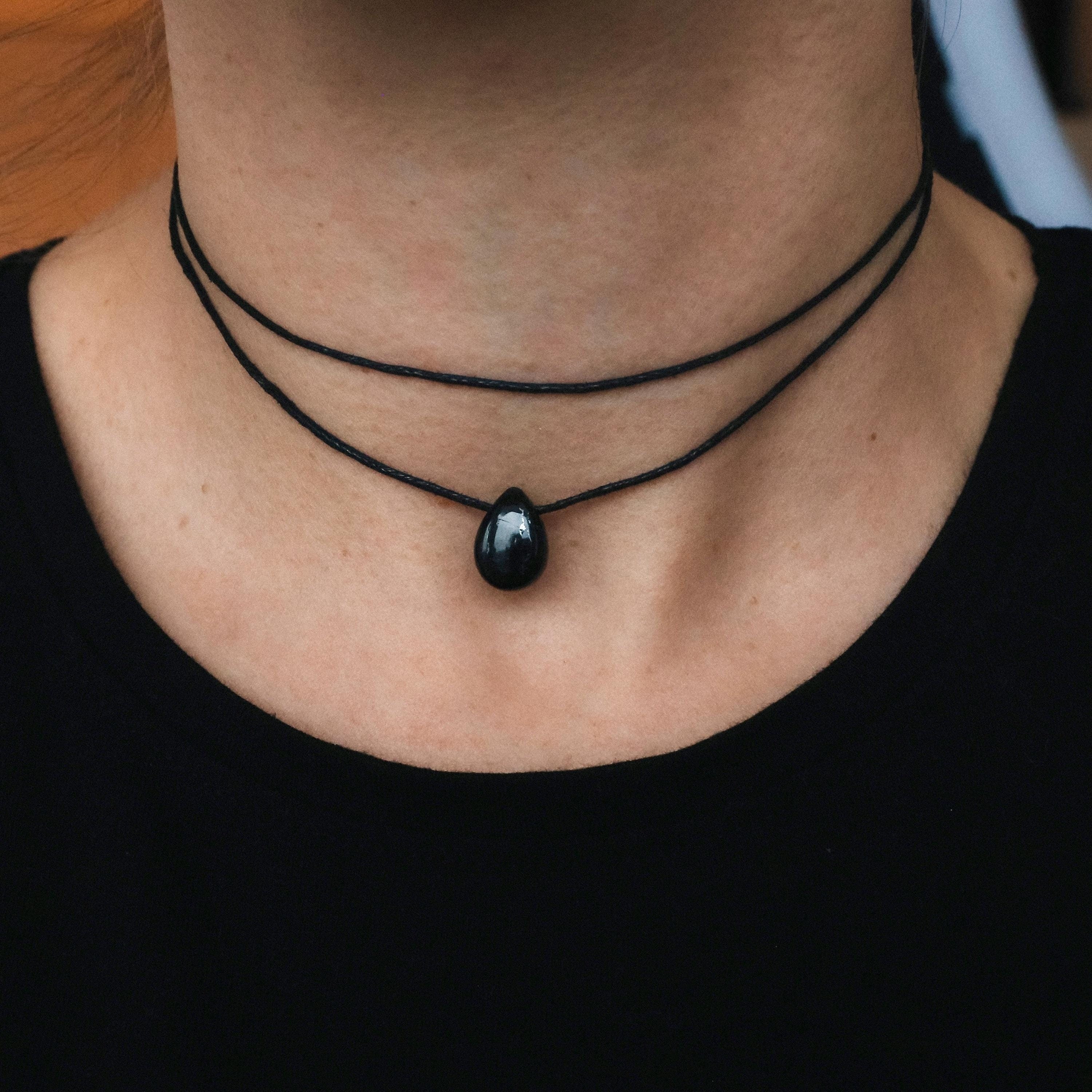 Choker schwarz - Etsy.de