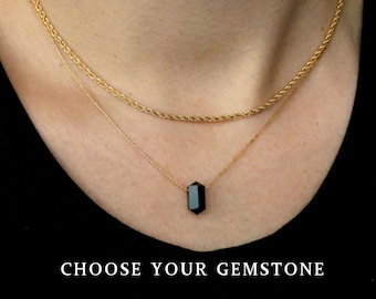 Ensemble de bijoux en pierres précieuses, boucles d’oreilles et collier sertis de pierres précieuses, collier look superposé, collier combinable, collier ras de cou, ensemble de bijoux de mariée, cadeau