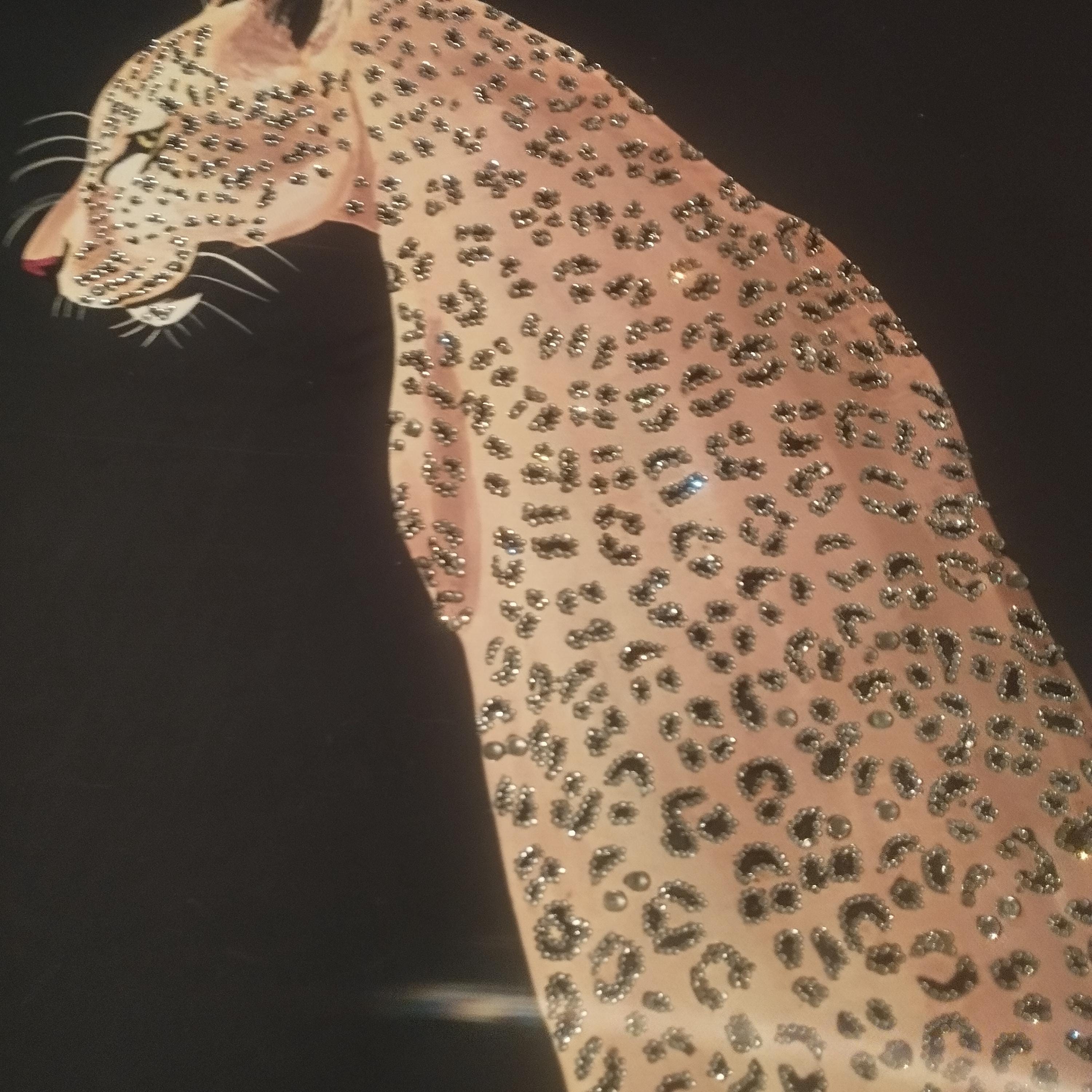 Leopardo Bling Swarovski Crystallized Lighter - Gold main image 1