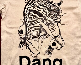 DANG    abstract original shirt!