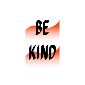 Be Kind Wall Art