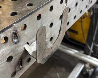 DXF-fil för 4,5" vinkelsliphållare för Fab-bord, DXF-fil för att skära din egen med CNC-plasmabord