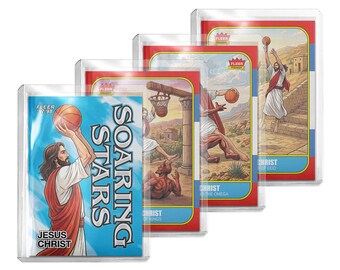 CUSTOM 4-Pack Jesus Christ Novelty Retro Basketball Cards Read Description