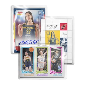 CUSTOM Caitlin Clark Fever Retro Style Novelty Basketball Trading Card 3 Pack Read Description