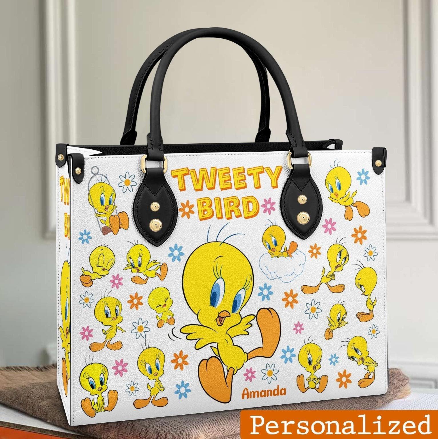 Tweety Bird Leather Handbag - Etsy