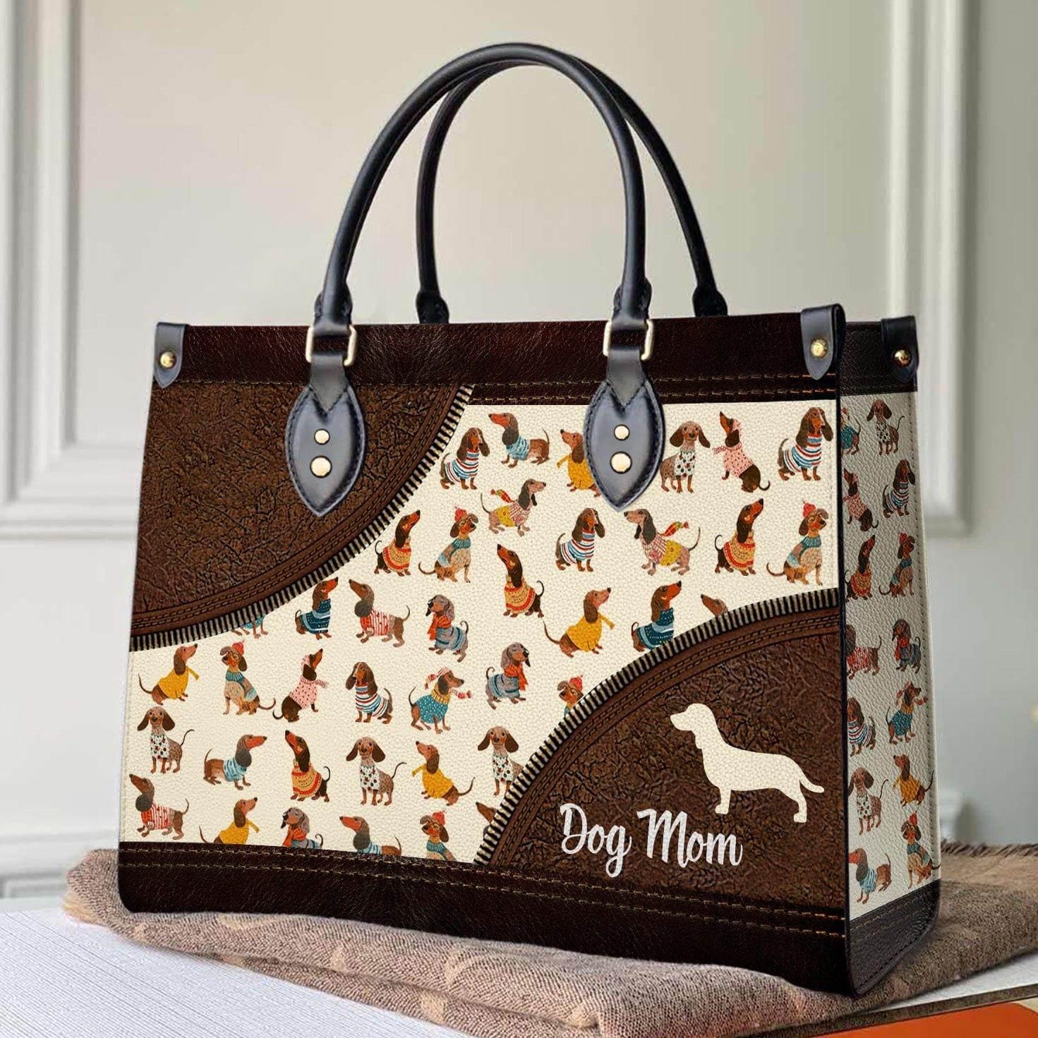 Discover Personalized Vegan Leather Dachshund Wallet Bag for Dog Mum Christmas Gift 2025