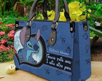 Monedero personalizado de punto: bolso Ohana de piel sintética vegana con nombre personalizado