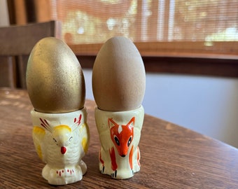 Vintage ceramic egg cups