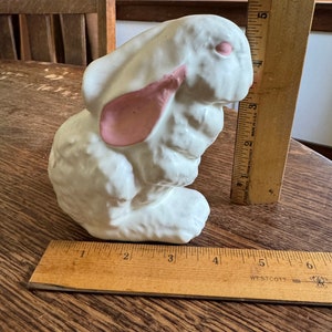 Ceramic bunny figurine