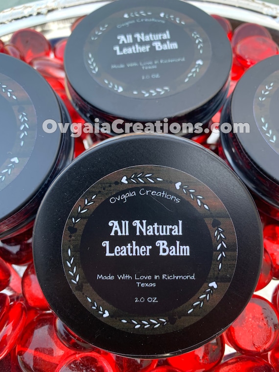 Premium All-natural Tallow Leather Balm - Organic Leather Conditioner &  Protector - Etsy