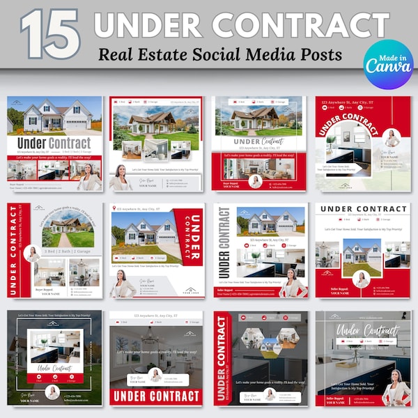 Under Contract Template Etsy