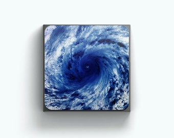 Eye of a hurricane photo - Tiny Art