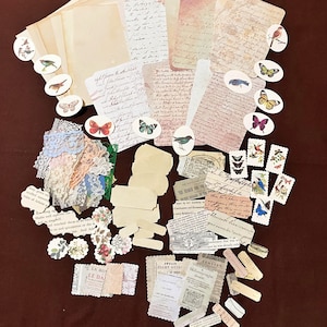 Kit de cartes de journalisation de style vintage #1