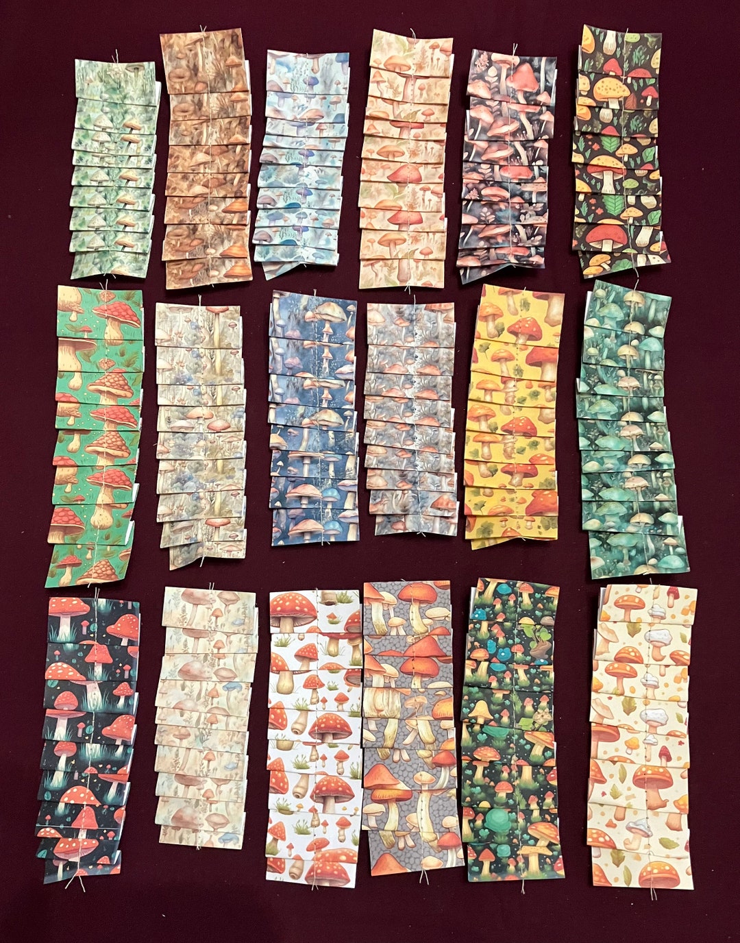 Mushroom Themed Paper Ruffles - Etsy