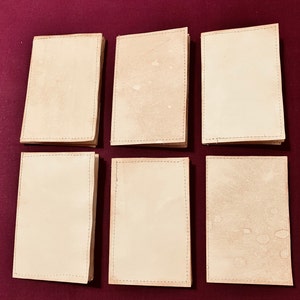"Zines oder Mini-Booklets für ""Junk Journals""." Genäht und bereit für deine Verzierungen.