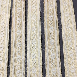 Set of 5 Lace & Tea Dyed Paper Strips for Junk Journals, (white, neutrals, colors.) Handmade Journals, tags, pockets, tabs, etc