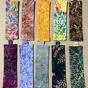 Pen Sleeves, 2 Sizes, Pen Holder for Notebook, Planner, Journal, Travelers Notebook, standard tablet or use as a Bookmark.