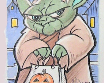 Famous Monsters and Aliens Parodies  Custom Art Cards