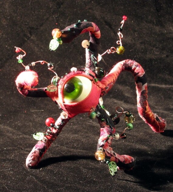 Crawling alien store doll
