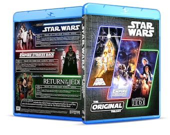 Star Wars Despecilized Editions All 3 Films Blu Ray