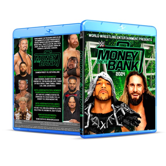WWE Money in the Bank 2024 Blu Ray - Etsy WWE Money in the Bank 2024 Blu Ray - Etsy