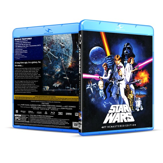 Star Wars 4K77 A New Hope Blu Ray Disc - Etsy