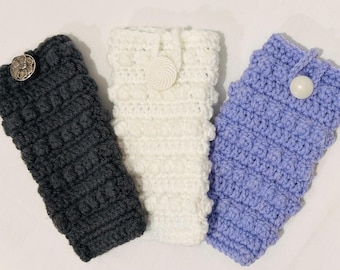 Eyeglass Case Lined Soft Crocheted
