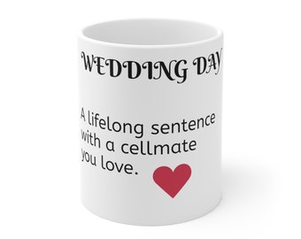 Wedding gift,  wedding present for husband and wife | wedding mug