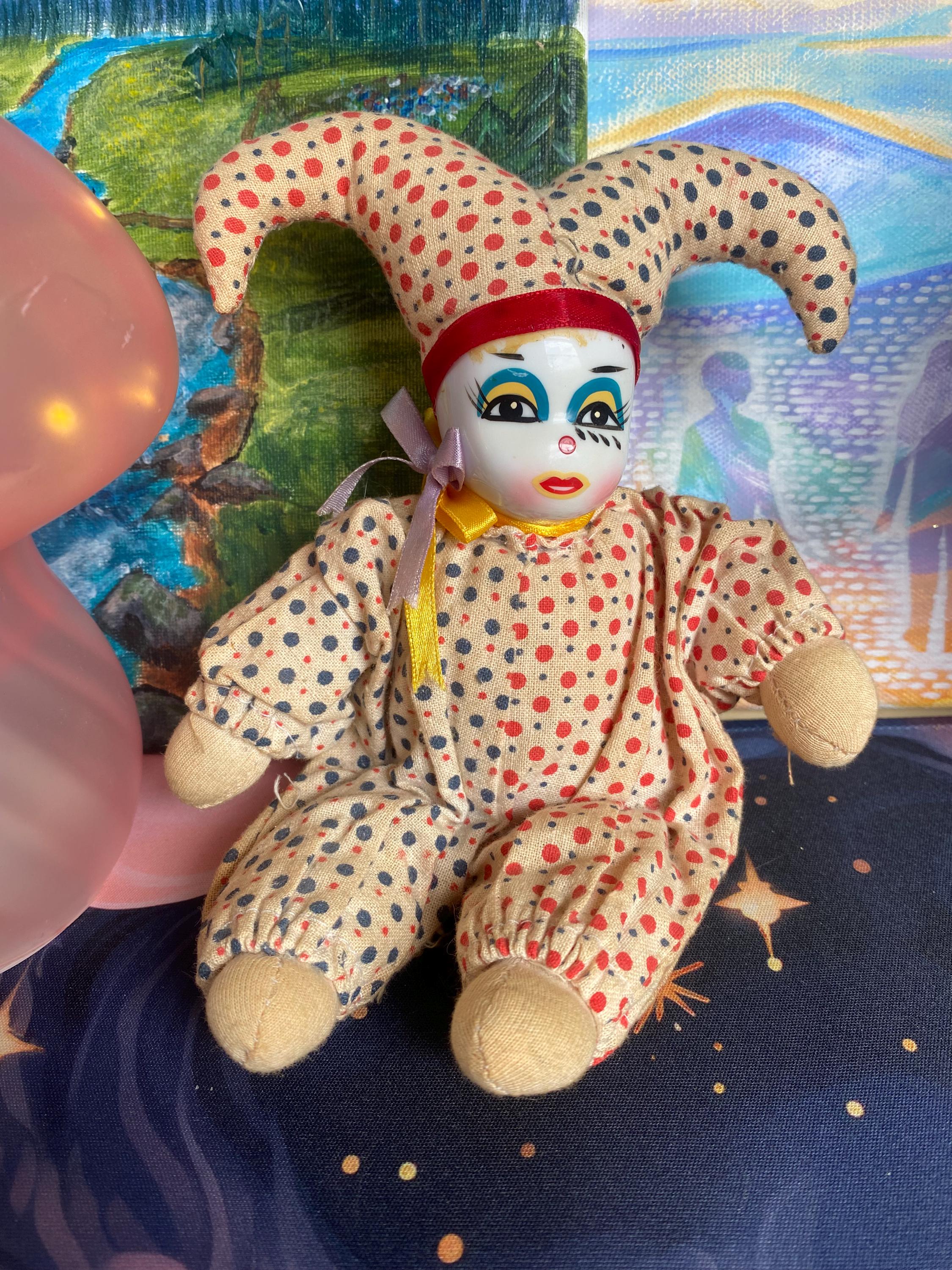 Pierrot Doll - Etsy