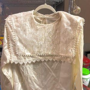 Vintage Gunne Sax Lace Blouse: Romantic Victorian Cottagecore Top