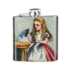Photo Art Flask, Groomsmen Flask, Flask for Men, Graphic Hip Flask, Whiskey Flask, Novelty Flask, Stainless Steel Hip Flask, Picture Flask