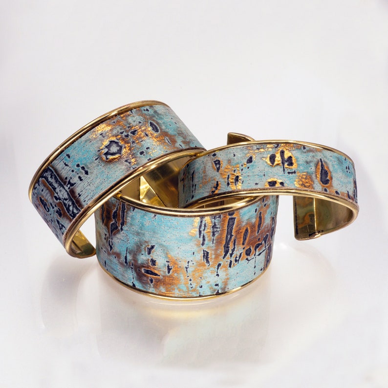 Leather Cuff Bracelet, TURQUOISE Cuff Bracelet, Leather Jewelry, Wide