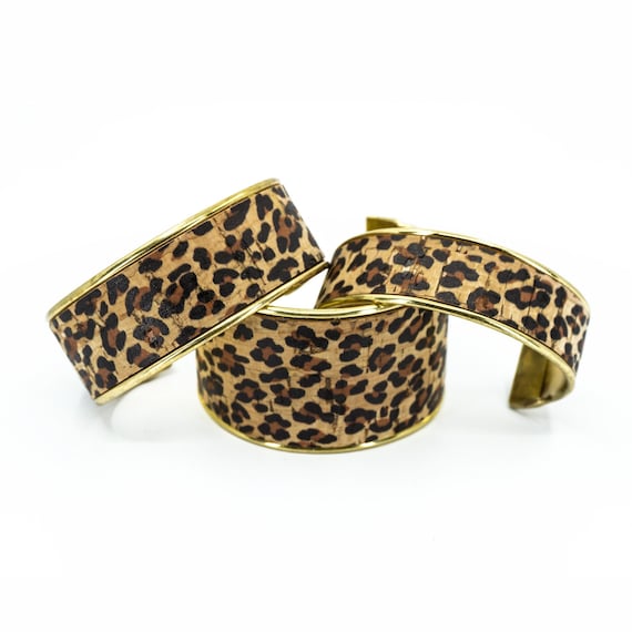 Cheetah Cuff Bracelet Leopard Cuff Bracelet Portugal Etsy