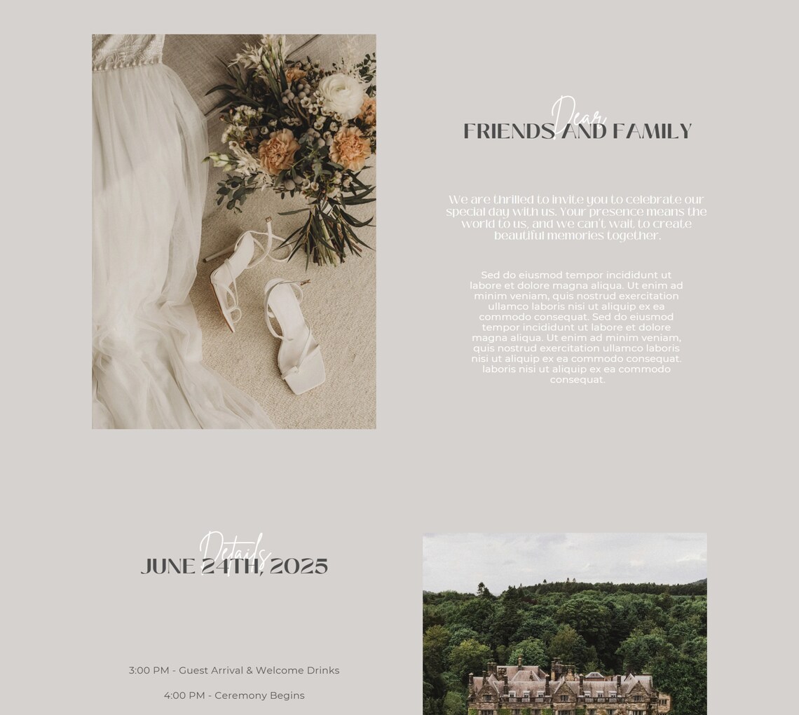 Canva Wedding RSVP Website Template Digital Wedding Invitation Canva Wedding Template Wedding Canva Wedding RSVP Website Template Digital Wedding Invitation Canva Wedding Template Wedding