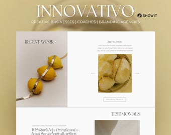 Showit Website Template: Customizable Design for Creatives