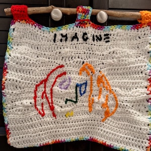 Imagine as John did.