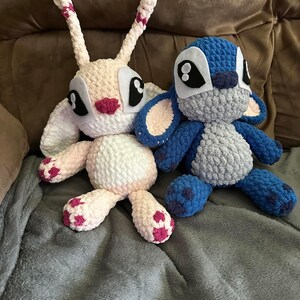 Stitch and Angel Amigurumi