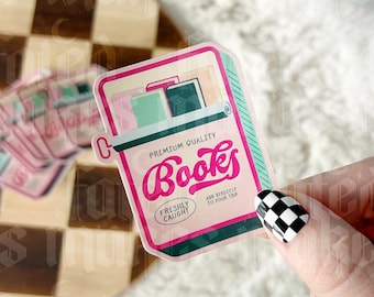 Book Sardines | Kindle Ereader | Bookish | Kindle Sticker