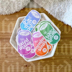 Trope Cola | Bookish Sticker | Kindle Sticker | Fated Mates | Enemies to Lovers | Fake Dating | Slow Burn | Why Choose | Found Family image 4