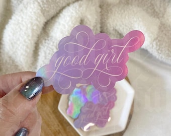 Good Girl | Bookish Sticker | Kindle Sticker