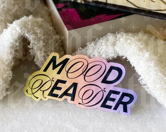 Mood Reader | Bookish Sticker | Kindle Sticker