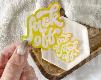 F Off | Profanity | Cursing | Sticker