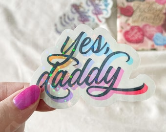 Yes, Daddy | Romance | Bookish | Sticker
