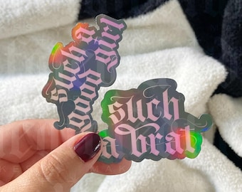 Such a Good Girl | Such a Brat | Bookish Sticker | Kindle Sticker