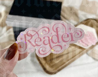 Reader | Bookish Sticker | Kindle Sticker