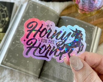 Horny for the Horn | Zodiac Academy | Sticker | OFFICIALLY LICENSED