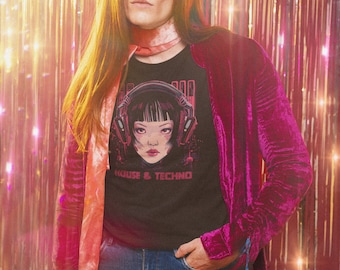 Detroit Techno T-shirt, DJ Rave Music, Urban Edge